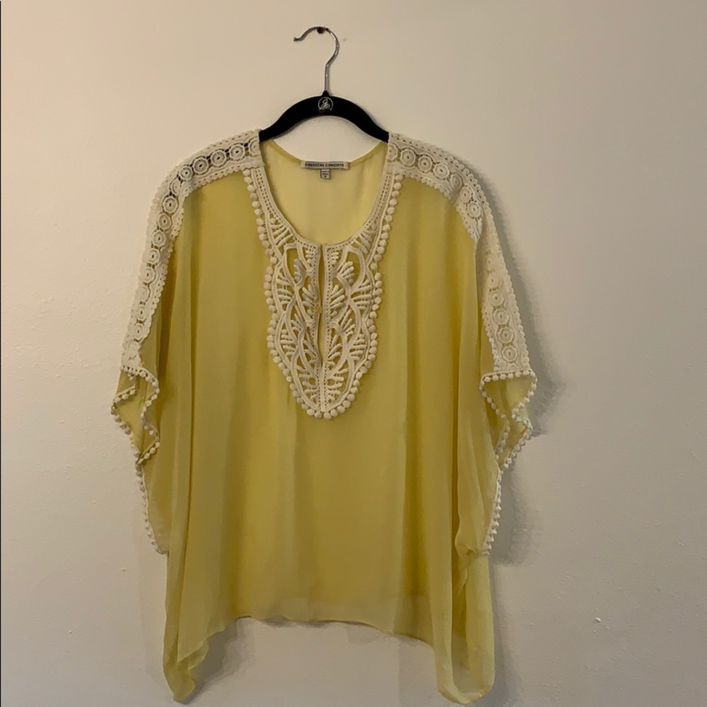 100% silk top